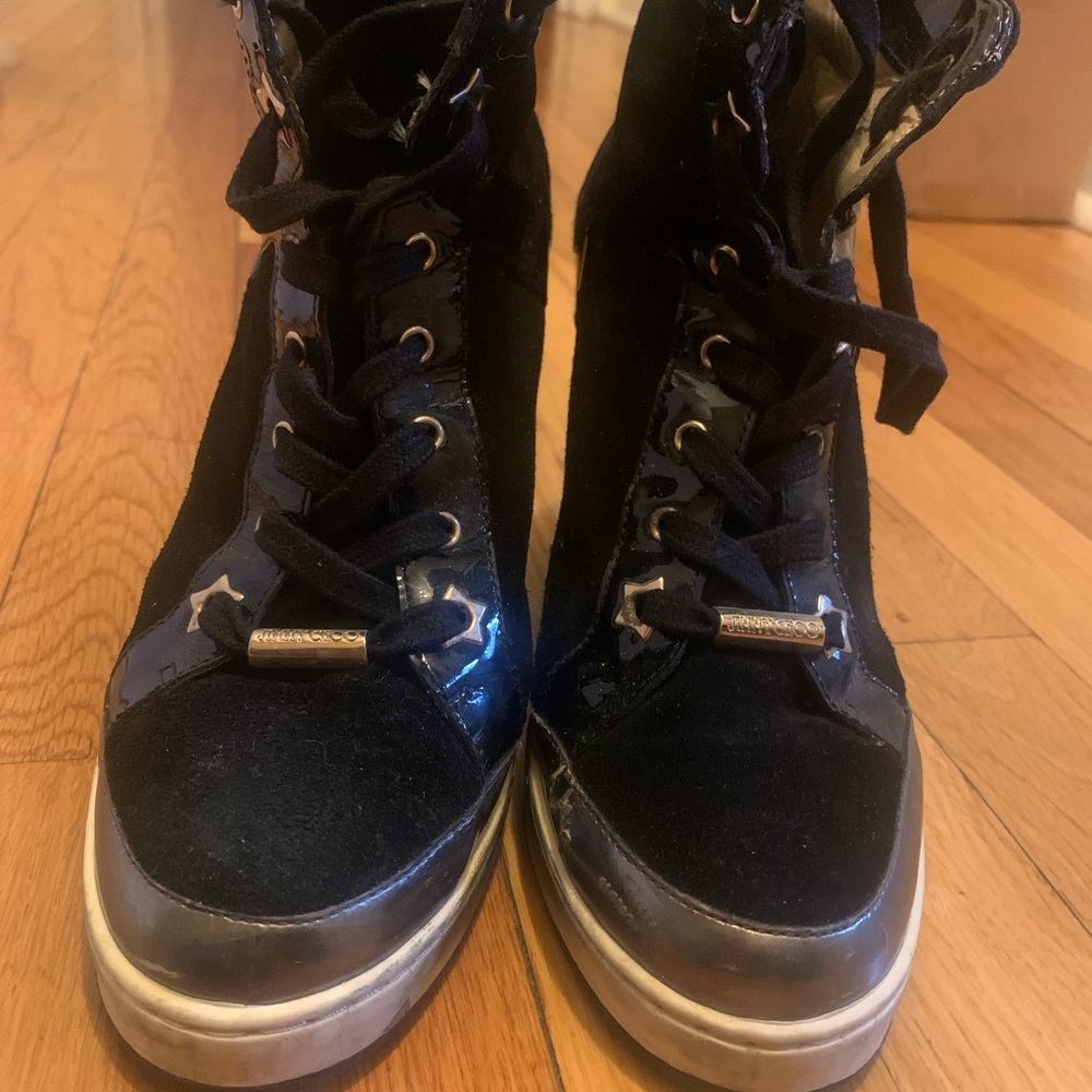 Jimmy Choo wedge sneakers